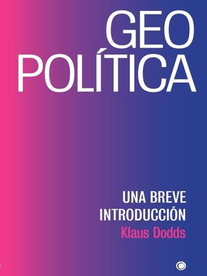 cover image of Geopolítica